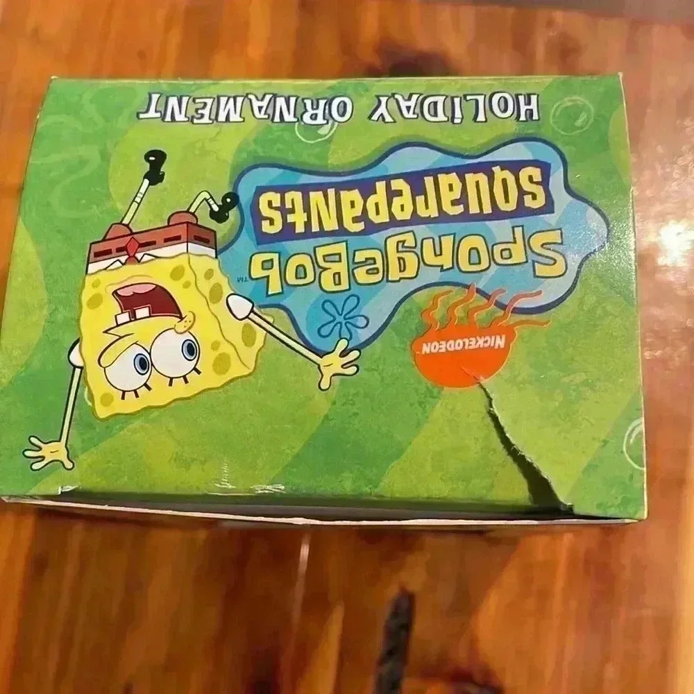 SpongeBob SquarePants Kurt Adler Ornament Christmas List Nickelodeon 4”